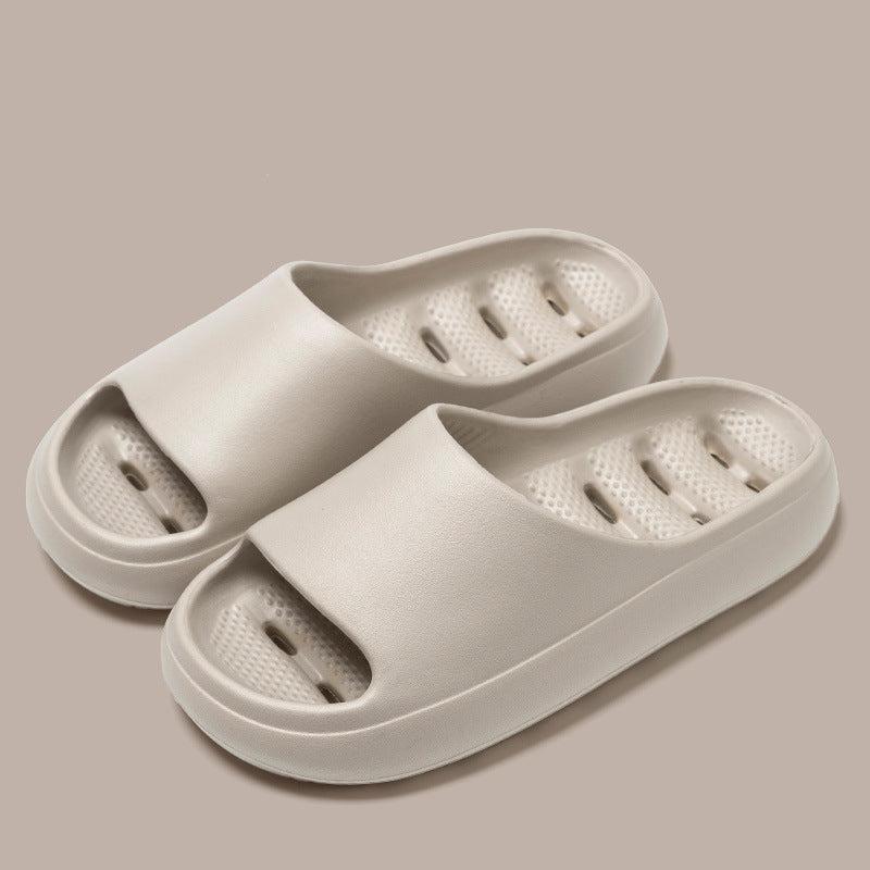 Platform Pillow Slippers Slides for Women and Men, EVA Anti-Slip Cloud Slippers Lightweight Spa Open Toe Shower Sandals for Indoor & Outdoor