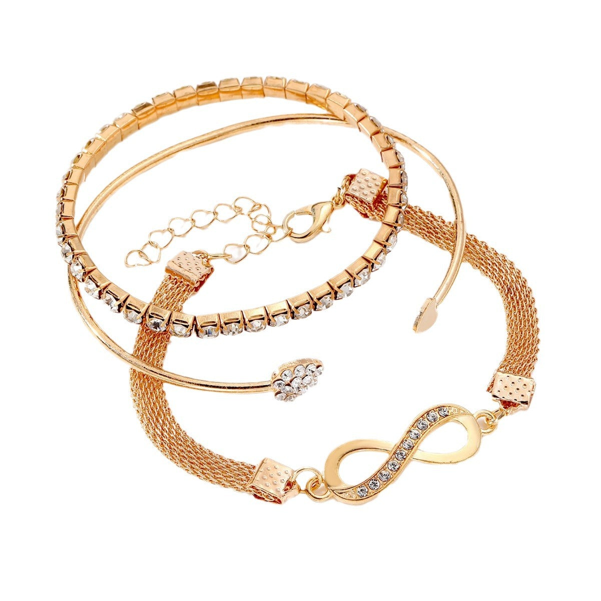 (Stainless)Set of Bracelets