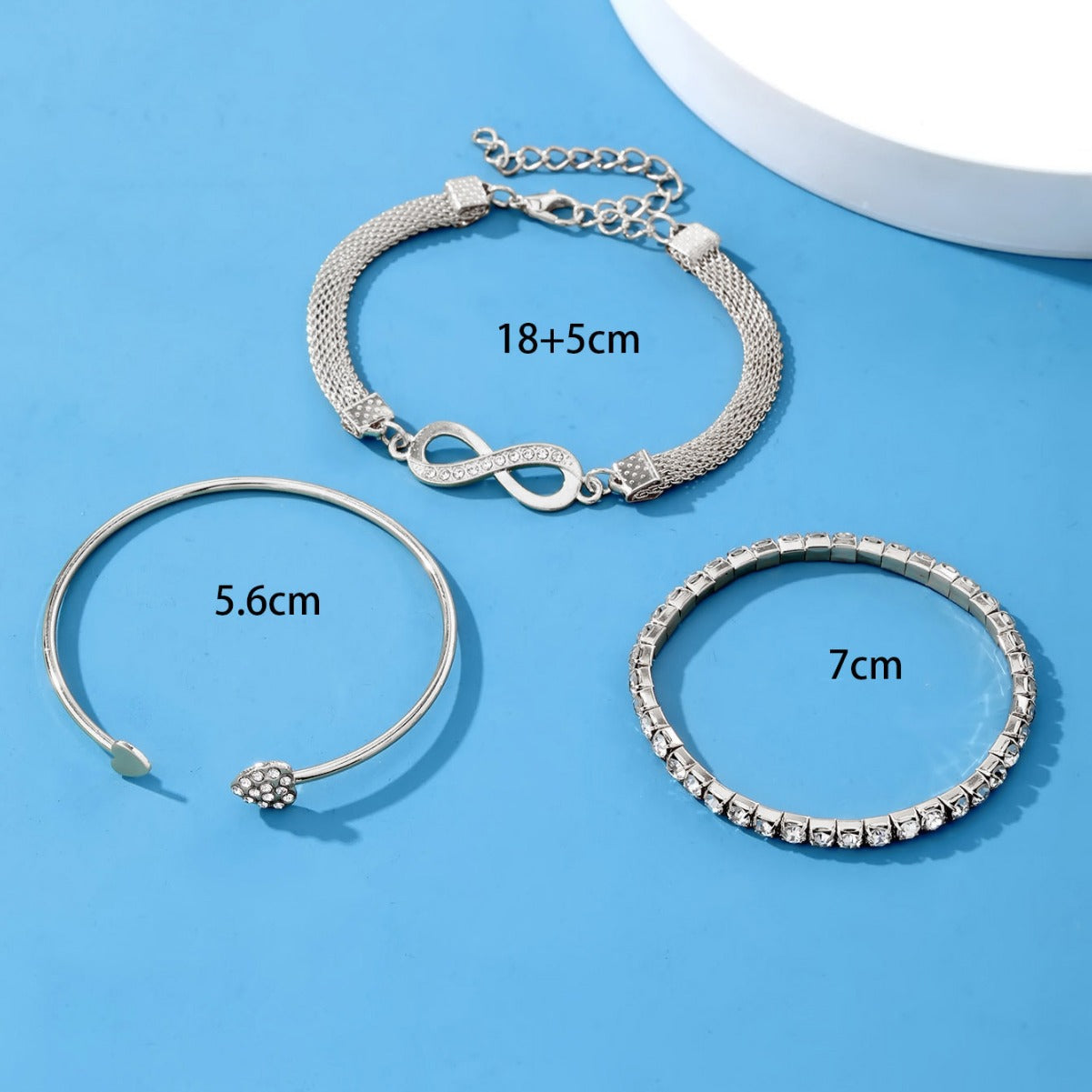 (Stainless)Set of Bracelets