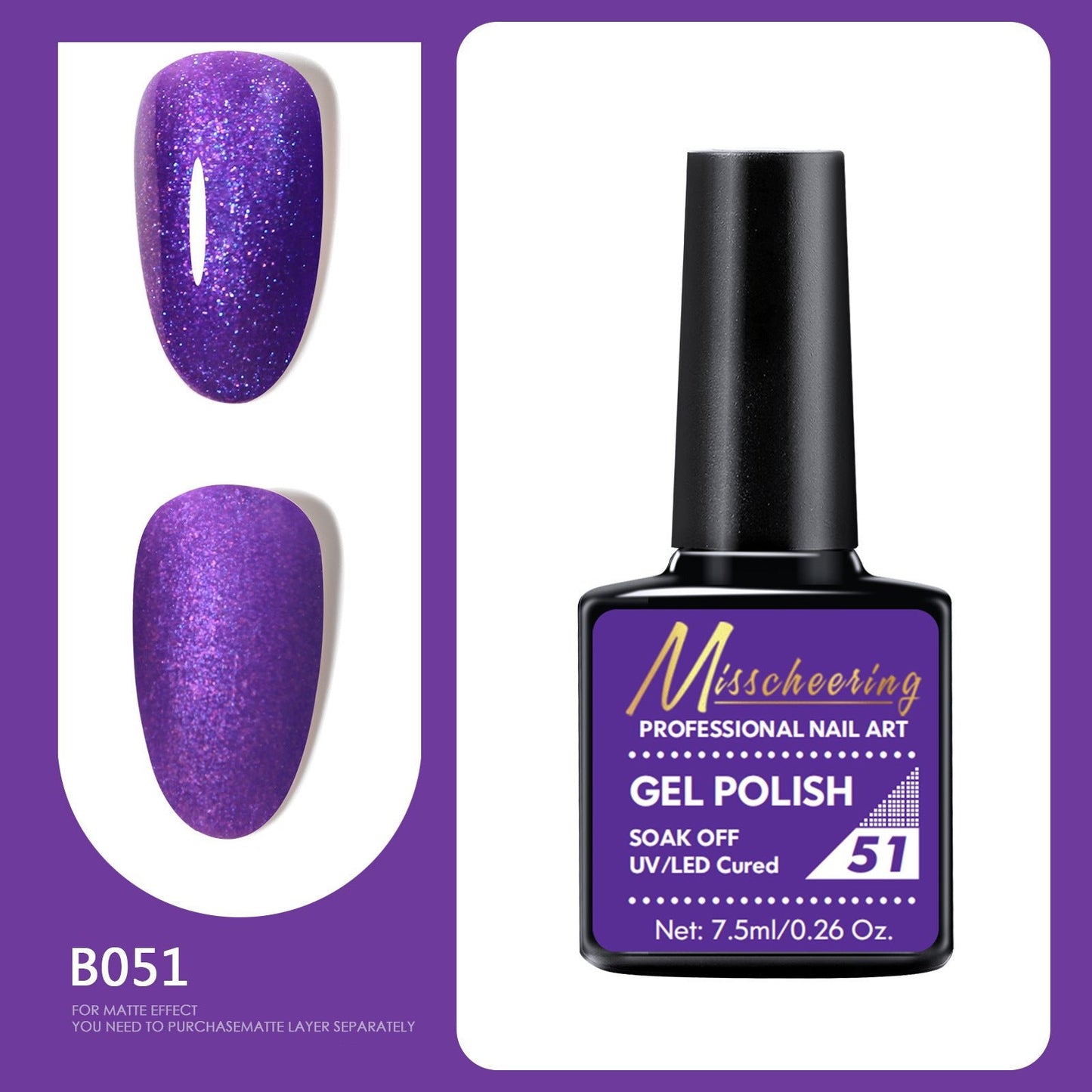 Professional Gel Nail Polish of 66 different color