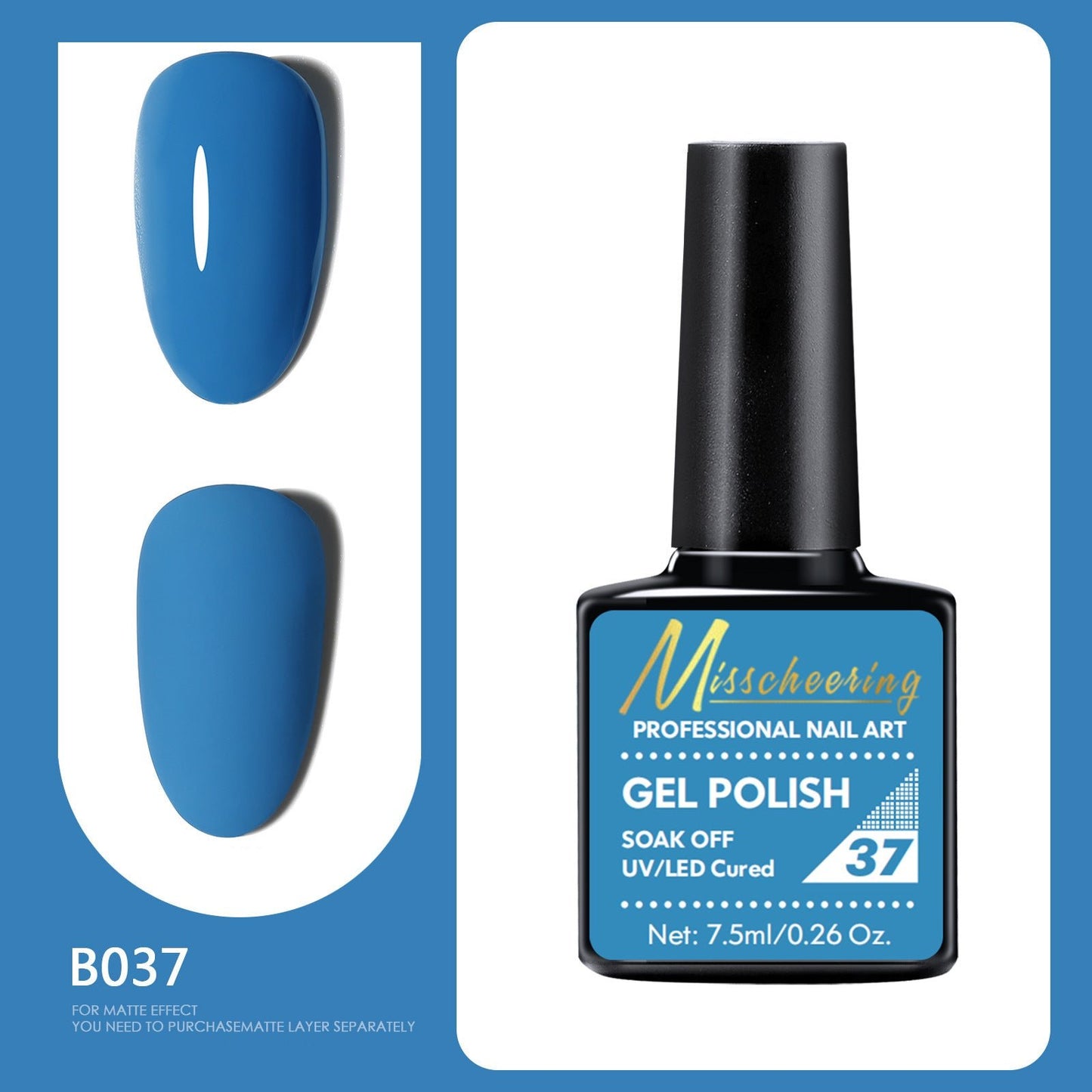 Professional Gel Nail Polish of 66 different color