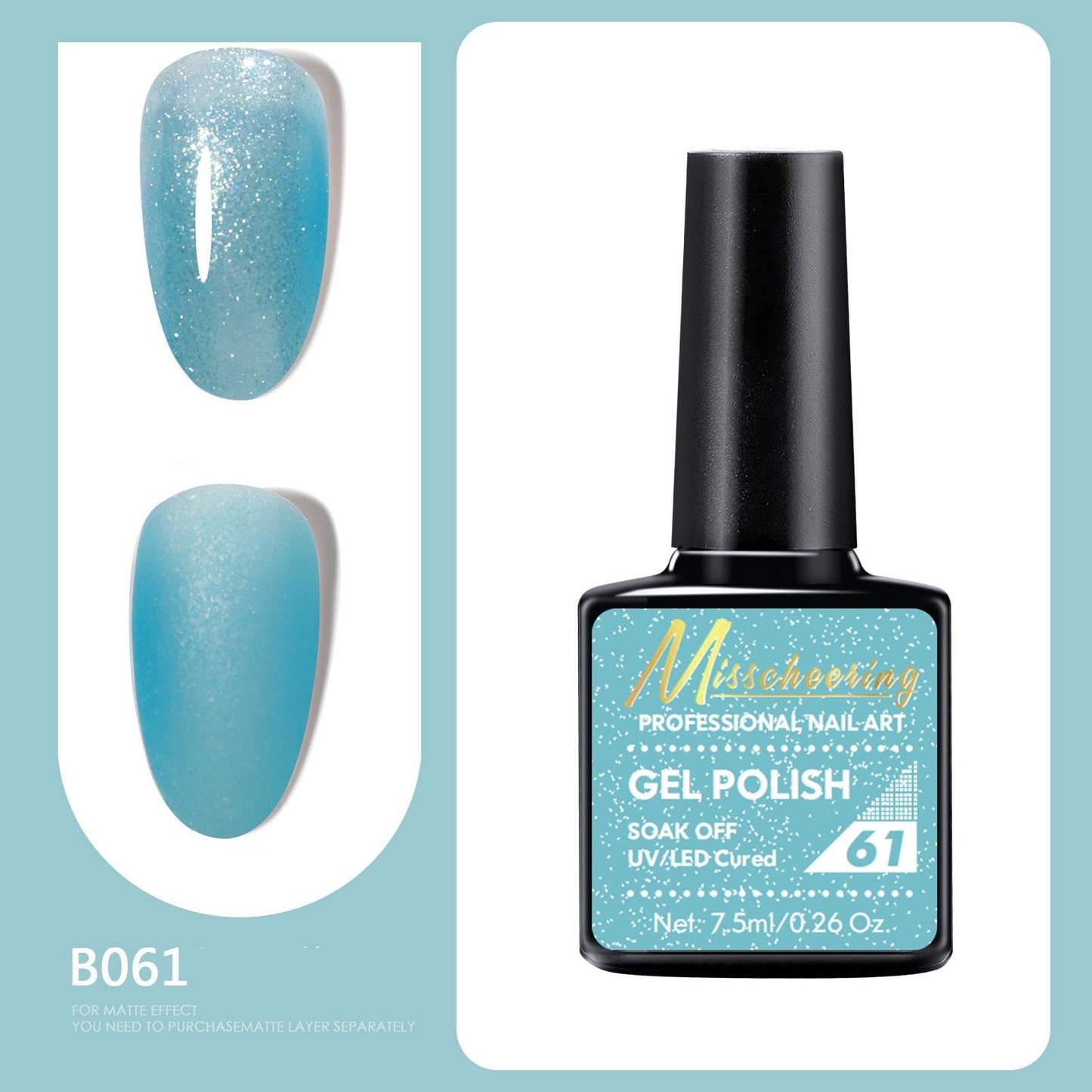 Professional Gel Nail Polish of 66 different color