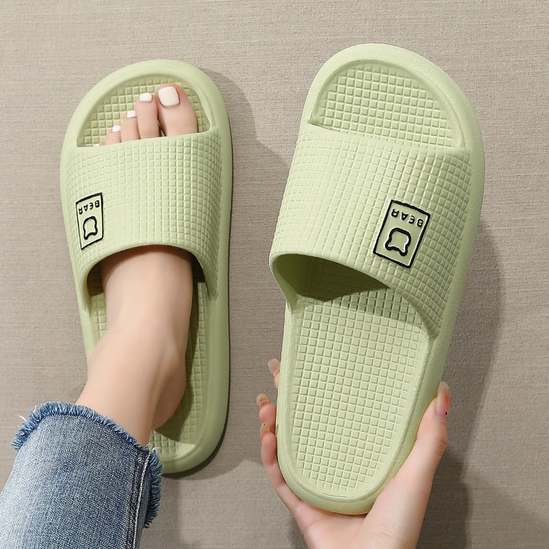 Pillow Slippers for Women and Men Non Slip Quick Drying Shower Slides Bathroom Sandals | Ultra Cushion | Thick Sole