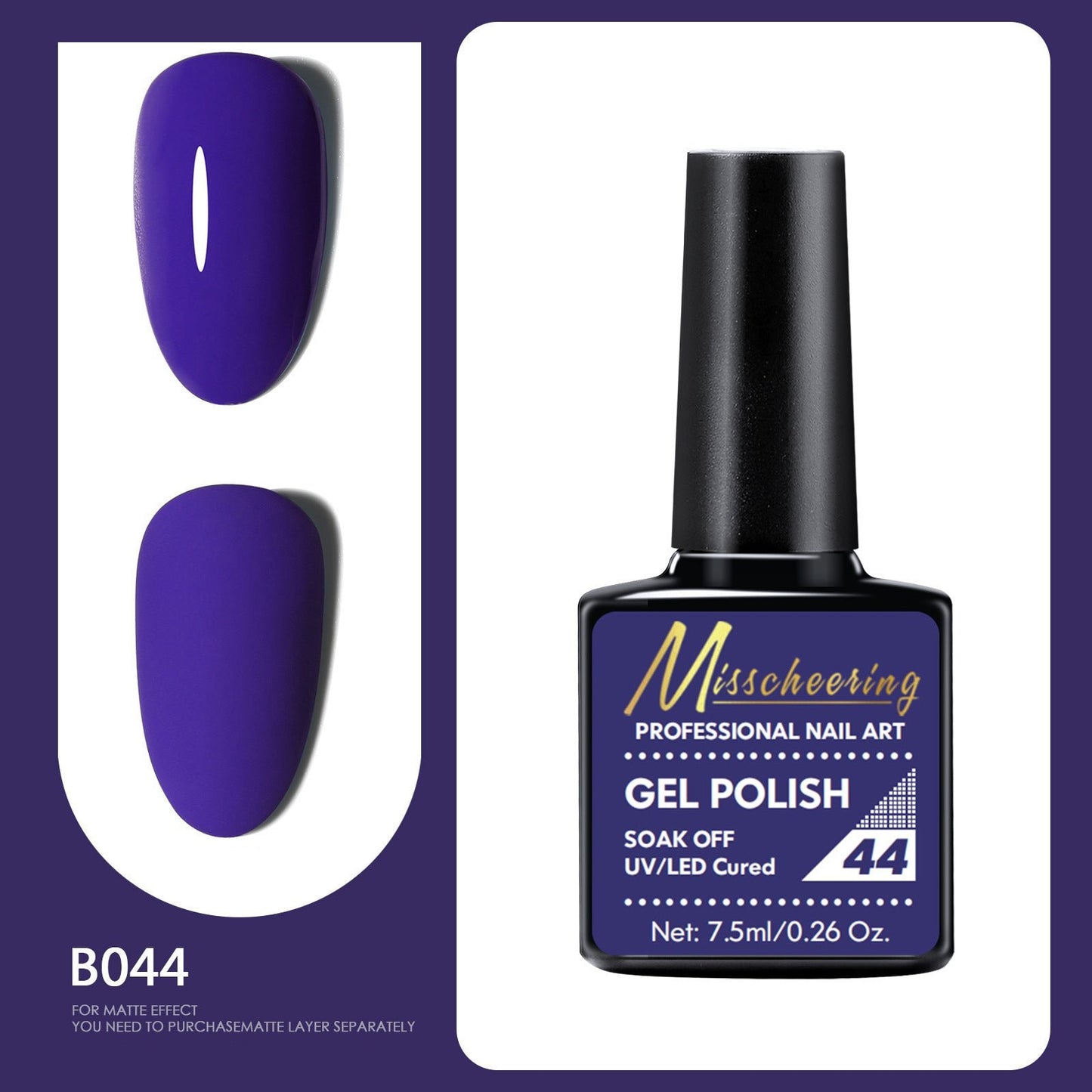 Professional Gel Nail Polish of 66 different color
