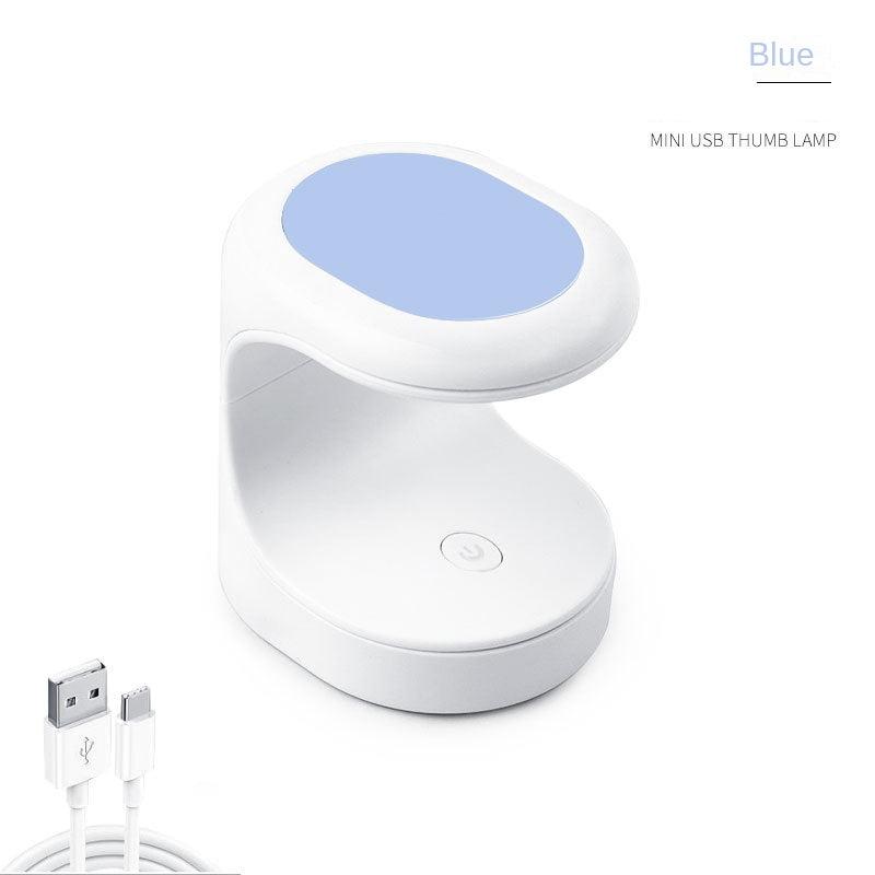 Mini UV Light for Gel Nails, LED Nail Lamp, USB Nail Dryer for Fast Curing
