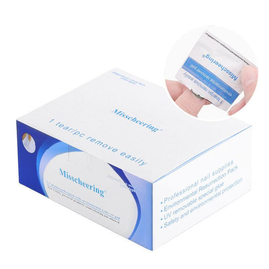 Nail Polish Remover Pads Sets Gel Polish Removal Wraps (50/100/200PCS)