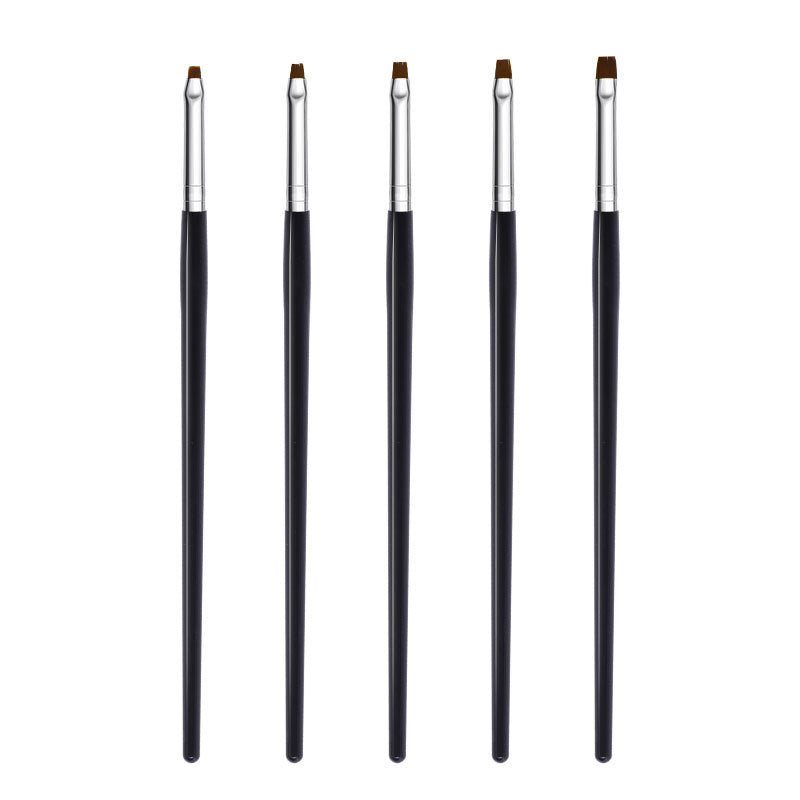 5 PCS Gel Art Brushes