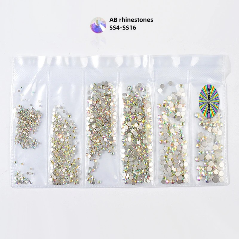 Dazzling Multi-Size & Multi-Color Nail Art Rhinestones - Shine in Every Detail