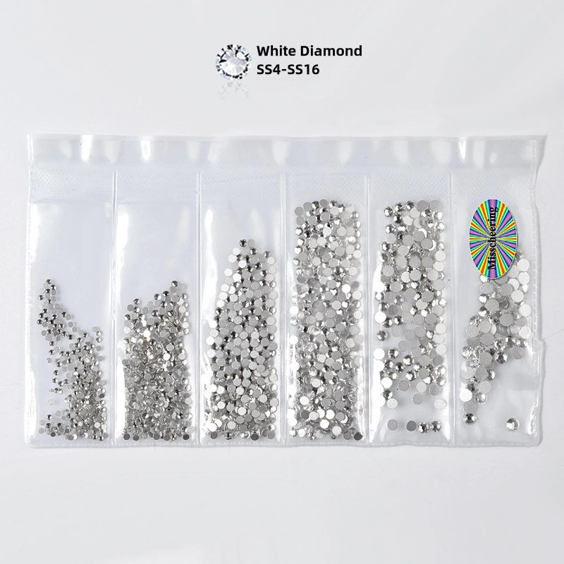 Dazzling Multi-Size & Multi-Color Nail Art Rhinestones - Shine in Every Detail