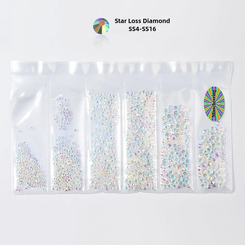 Dazzling Multi-Size & Multi-Color Nail Art Rhinestones - Shine in Every Detail