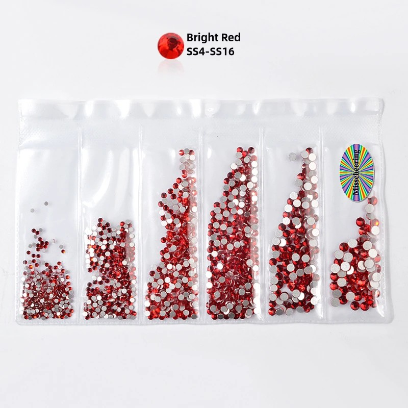 Dazzling Multi-Size & Multi-Color Nail Art Rhinestones - Shine in Every Detail