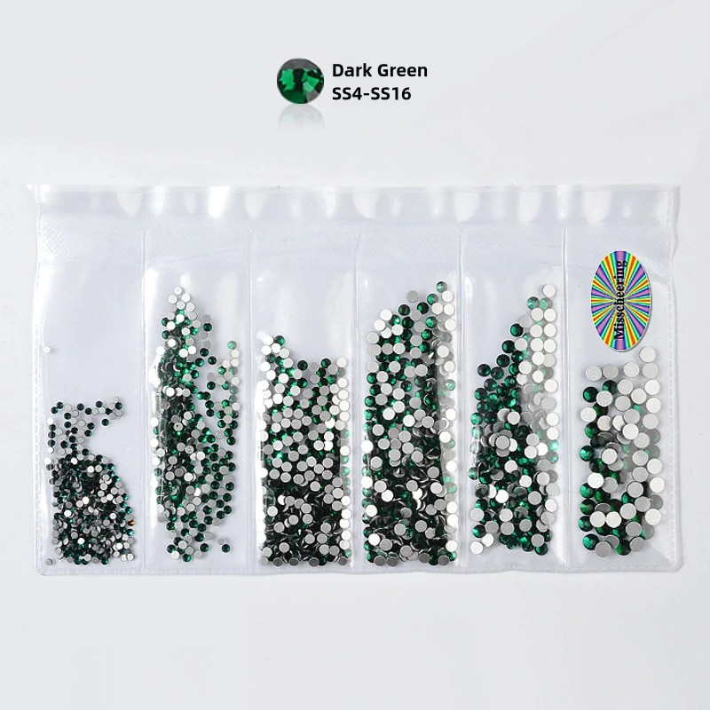 Dazzling Multi-Size & Multi-Color Nail Art Rhinestones - Shine in Every Detail