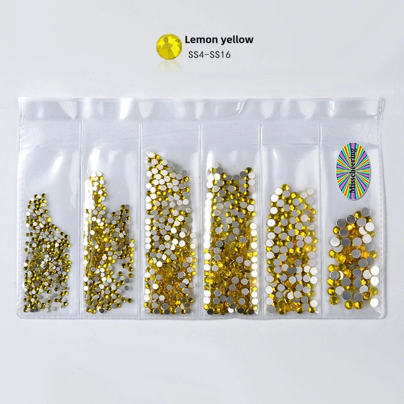 Dazzling Multi-Size & Multi-Color Nail Art Rhinestones - Shine in Every Detail