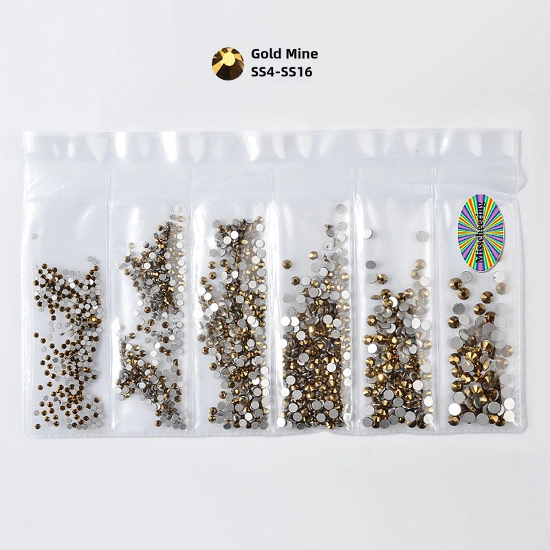 Dazzling Multi-Size & Multi-Color Nail Art Rhinestones - Shine in Every Detail