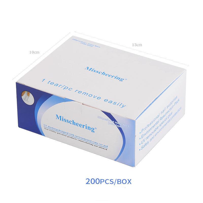 Nail Polish Remover Pads Sets Gel Polish Removal Wraps (50/100/200PCS)