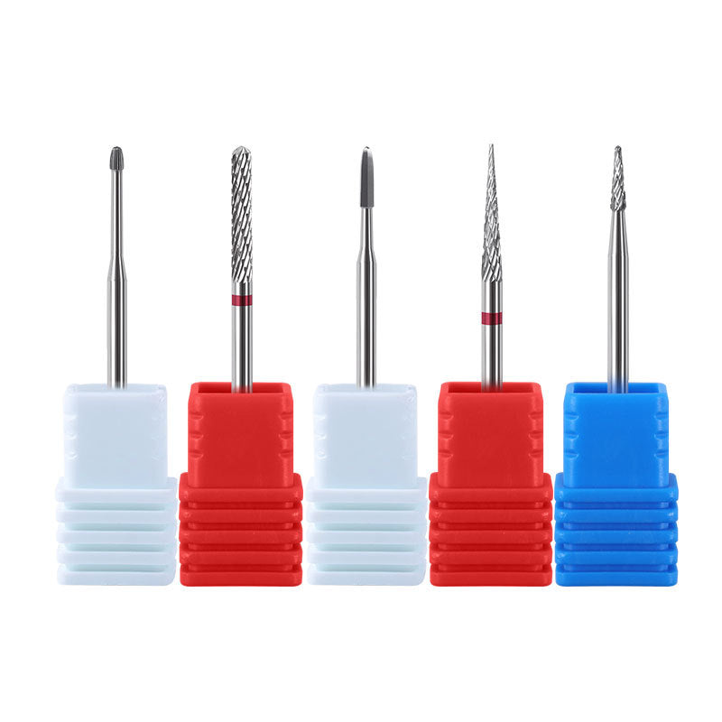 20 different Professional Tungsten Carbide Nail Drill Bits – Perfect for Advanced Nail Art Creations