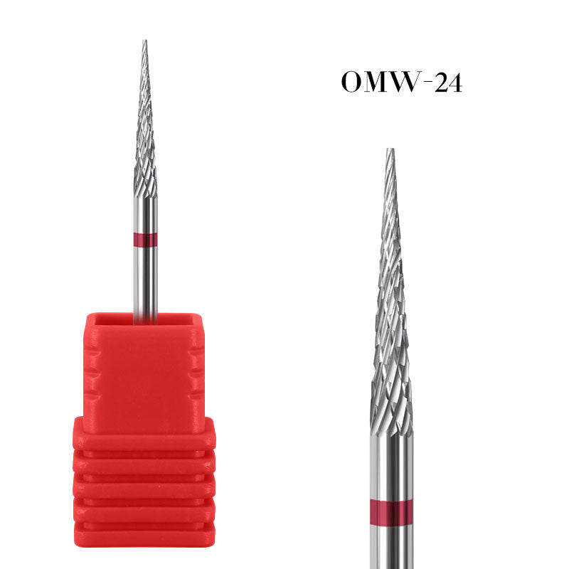 20 different Professional Tungsten Carbide Nail Drill Bits – Perfect for Advanced Nail Art Creations