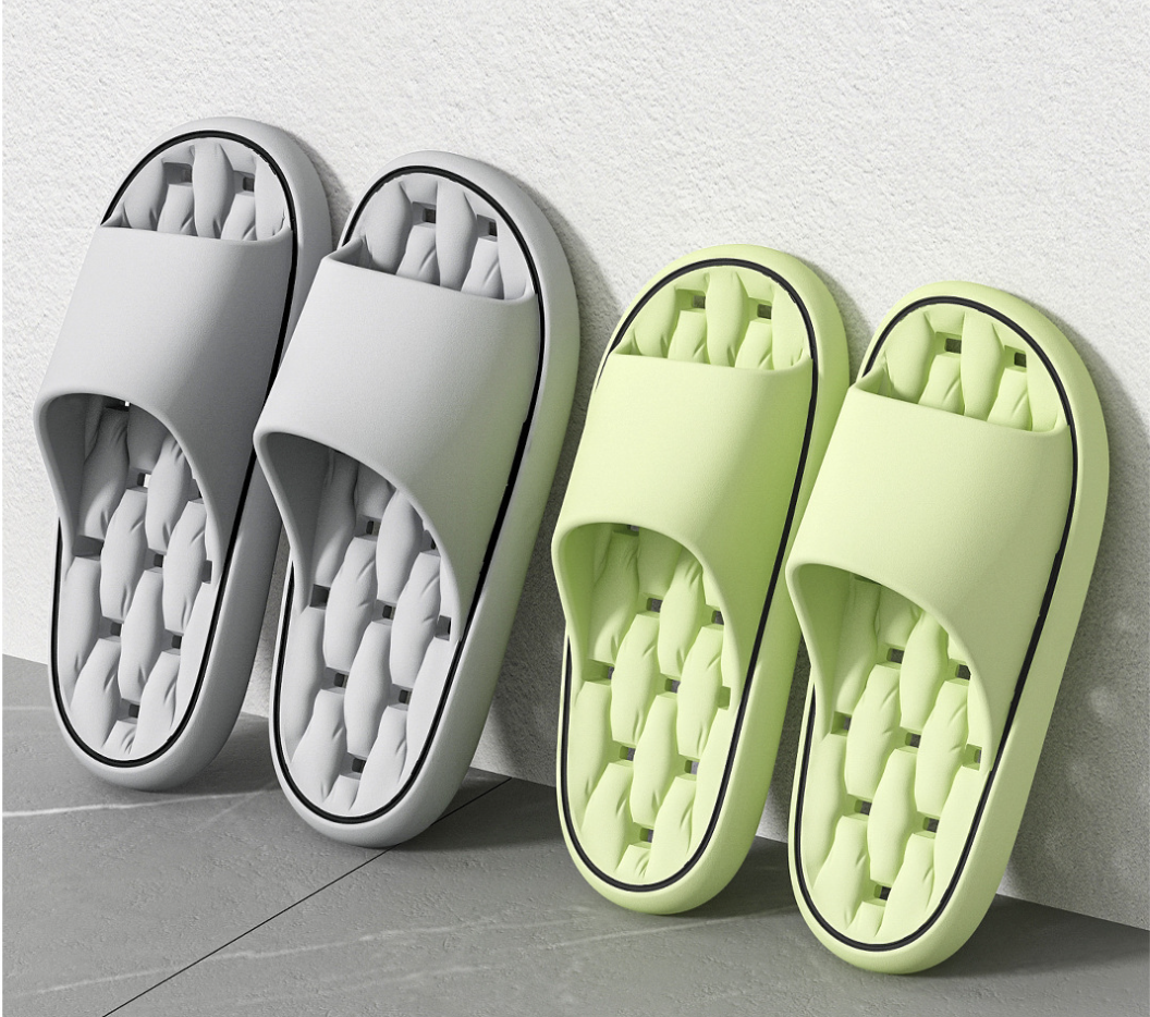 Cloud Slippers for Women and Men, Pillow House Slippers Shower Shoes Indoor Slides Bathroom Sandals, Ultimate Comfort, Lightweight, Thick Sole, Non-Slip, Easy to Clean