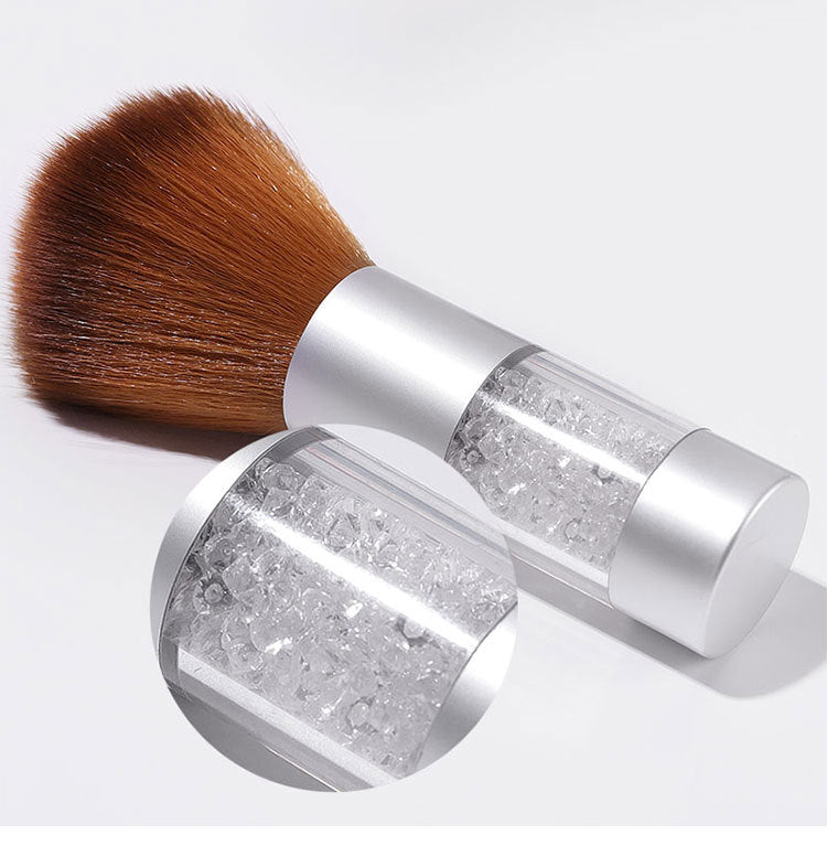 Nail Dust Brushes for Acrylic Nails, Soft Kabuki Nail Art Dust Powder Remover Brushes