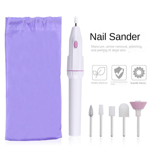 Portable Electric Nail Drill with 5PCS Nail Drill Bits