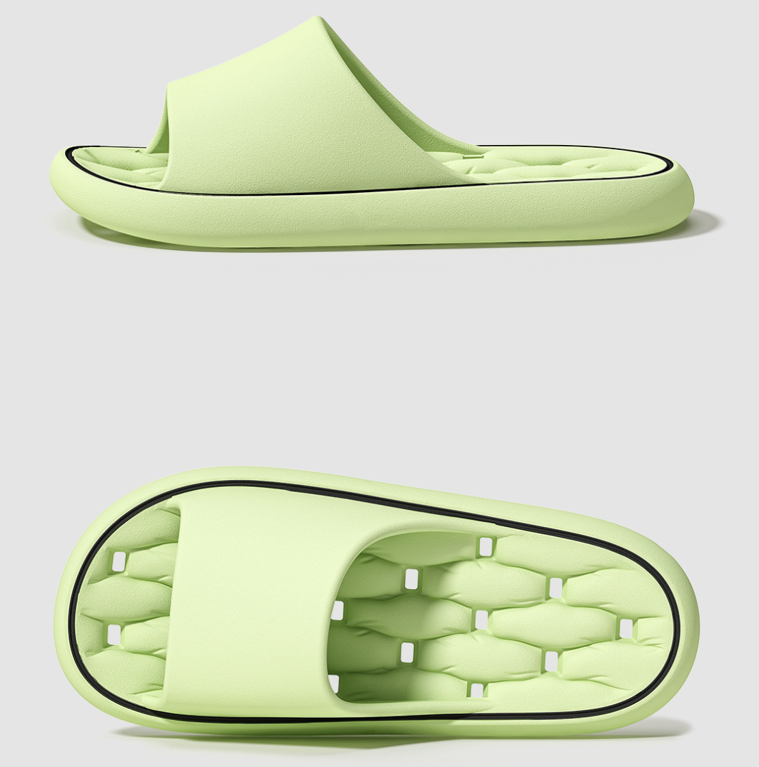 Cloud Slippers for Women and Men, Pillow House Slippers Shower Shoes Indoor Slides Bathroom Sandals, Ultimate Comfort, Lightweight, Thick Sole, Non-Slip, Easy to Clean