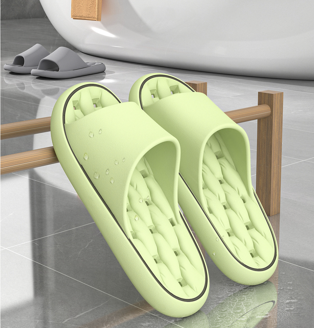 Cloud Slippers for Women and Men, Pillow House Slippers Shower Shoes Indoor Slides Bathroom Sandals, Ultimate Comfort, Lightweight, Thick Sole, Non-Slip, Easy to Clean