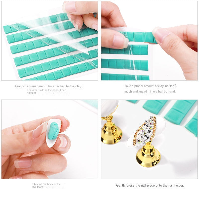 Reusable Poster Putty - 90PCS  Adhesive Putty Removable Photo Putty for Posters, Photos, Mounting, Nail Art, Photography