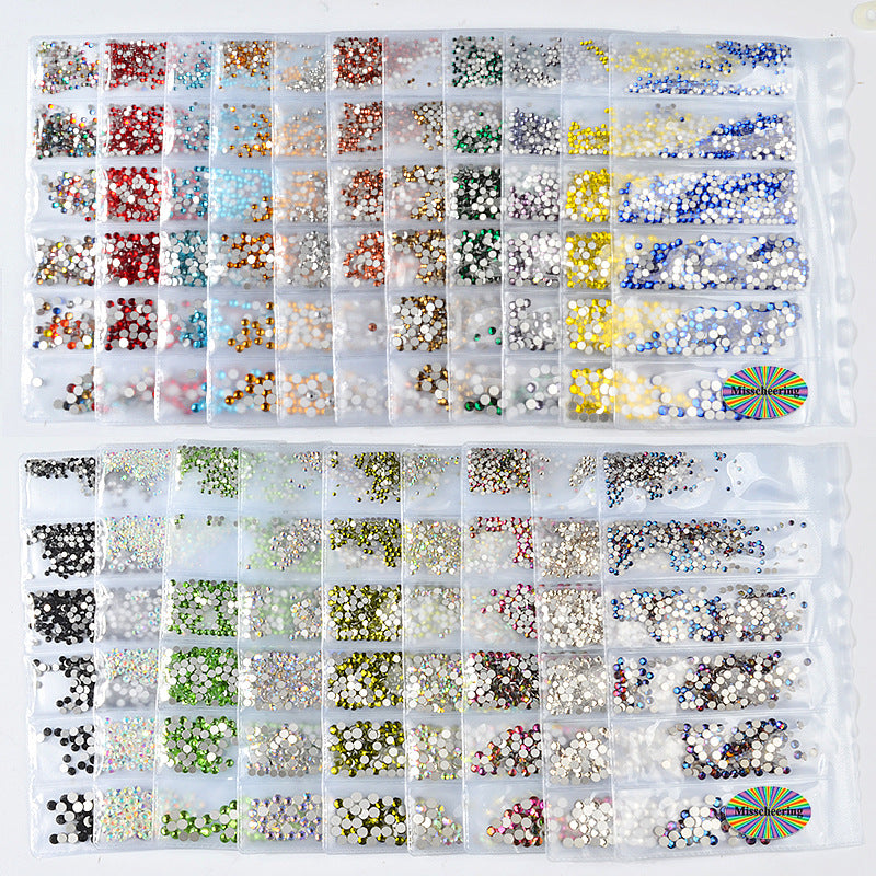Dazzling Multi-Size & Multi-Color Nail Art Rhinestones - Shine in Every Detail