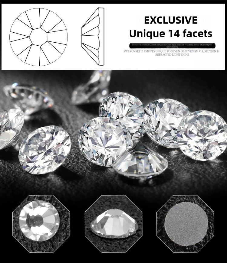 Dazzling Multi-Size & Multi-Color Nail Art Rhinestones - Shine in Every Detail