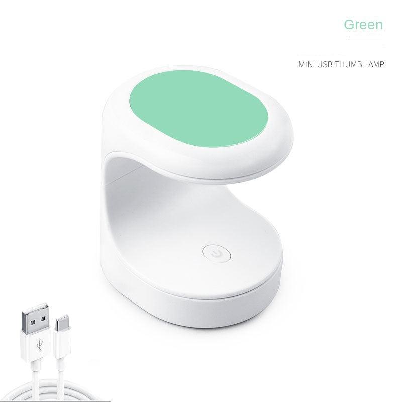 Mini UV Light for Gel Nails, LED Nail Lamp, USB Nail Dryer for Fast Curing