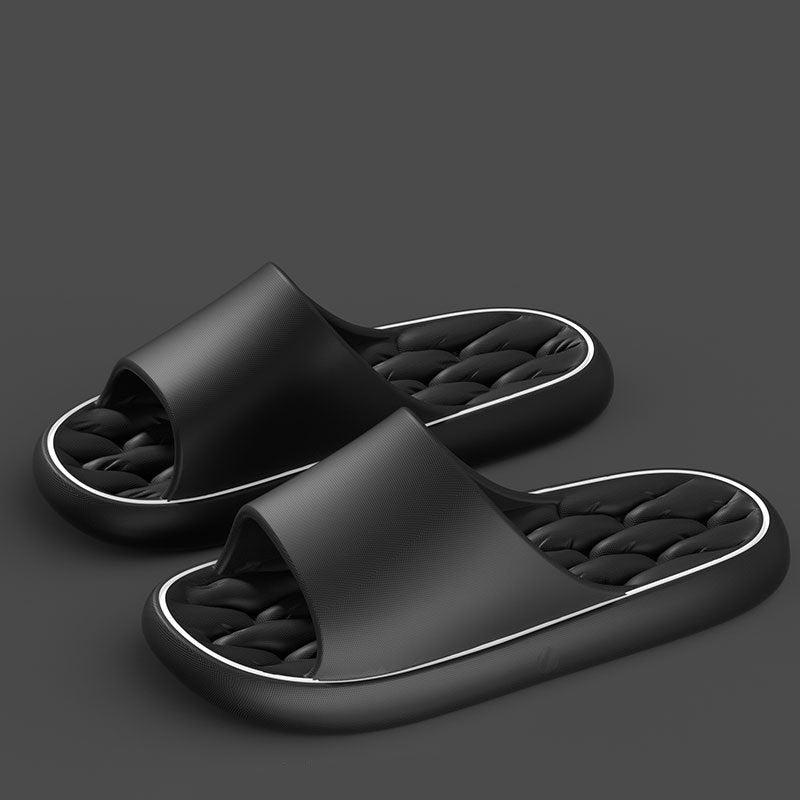 Cloud Slippers for Women and Men, Pillow House Slippers Shower Shoes Indoor Slides Bathroom Sandals, Ultimate Comfort, Lightweight, Thick Sole, Non-Slip, Easy to Clean