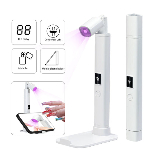 Portable & Foldable Smart Nail Lamp – Your Perfect Nail Art Companion