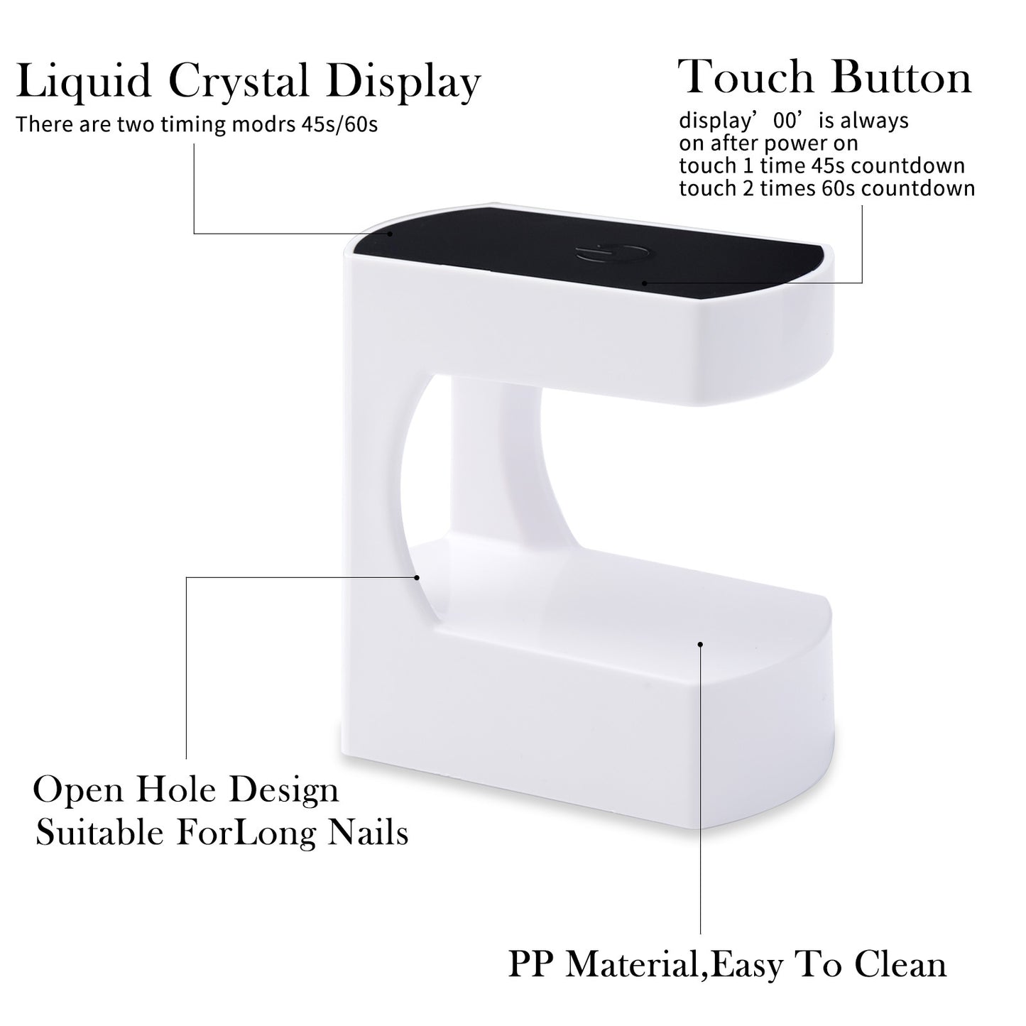 6W Mini UV Light for Nails, UV Nail Lamp, Nail Light for Gel Nails with 2 Timers for Fast Nail Extension, LED Nail Lamp, Portable USB Nail Dryer