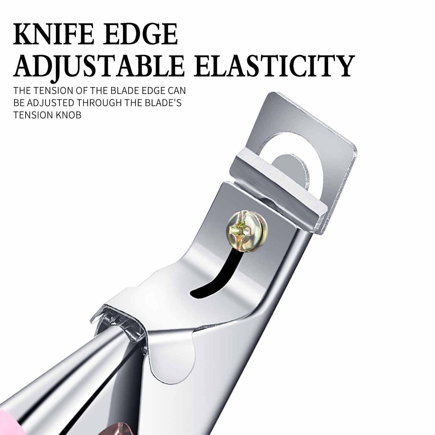 Cuticle Trimmer, Professional Nail Cuticle Cutter, Stainless Steel Cuticle Remover Nippers with Non-Slip silicone handle, Manicure Tools for Nail Care，Cuticle Clipper for nails Dead Skin.