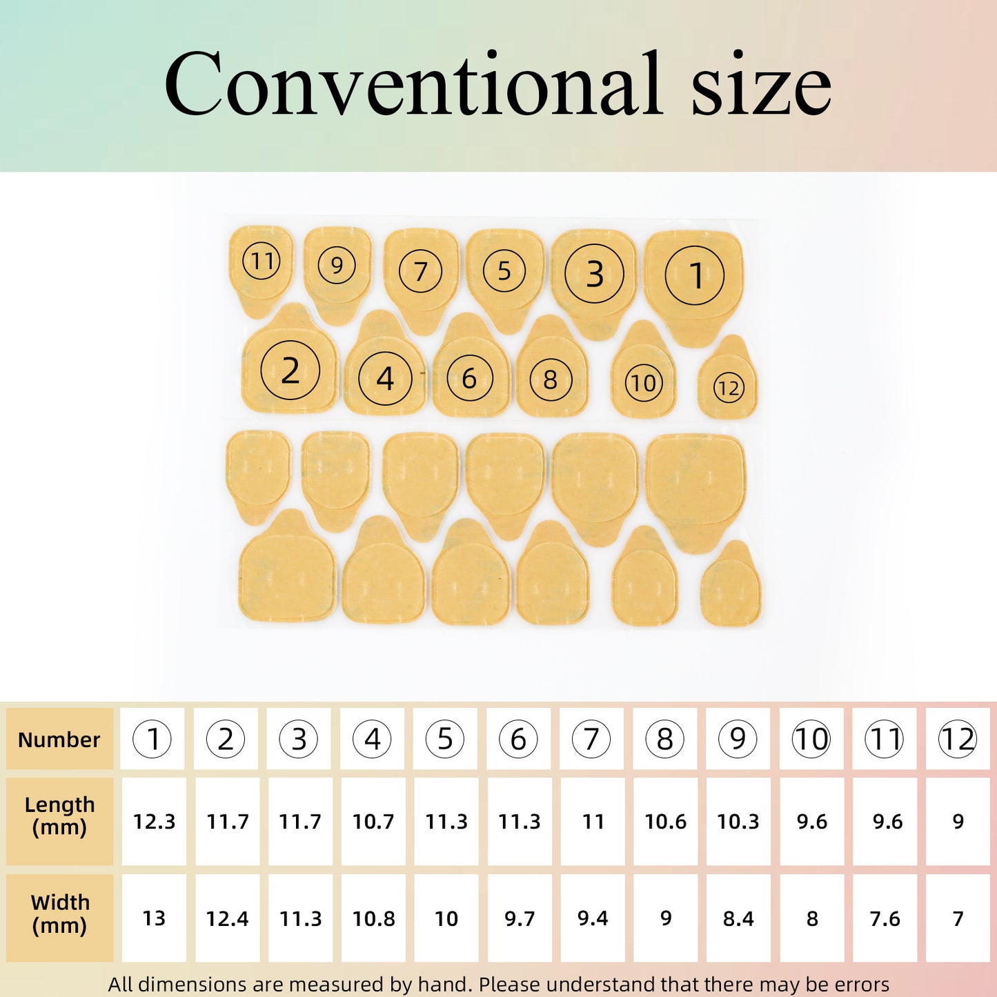 Nail Adhesive Tabs Strong Nail Glue Stickers for Press Ons Nails Waterproof Breathable Jelly Double Sided Adhesive Nail Tabs 10 Sheets(240 PCS)
