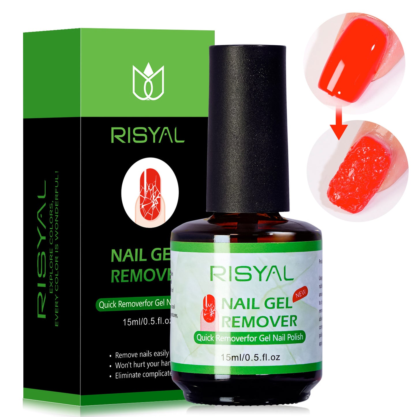 Gel Nail Polish Remover - Easy and Quick Gel Polish Remover