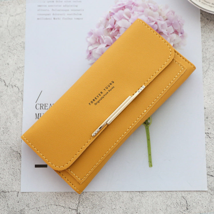 Sleek and Chic Forever Young PU Leather Wallet