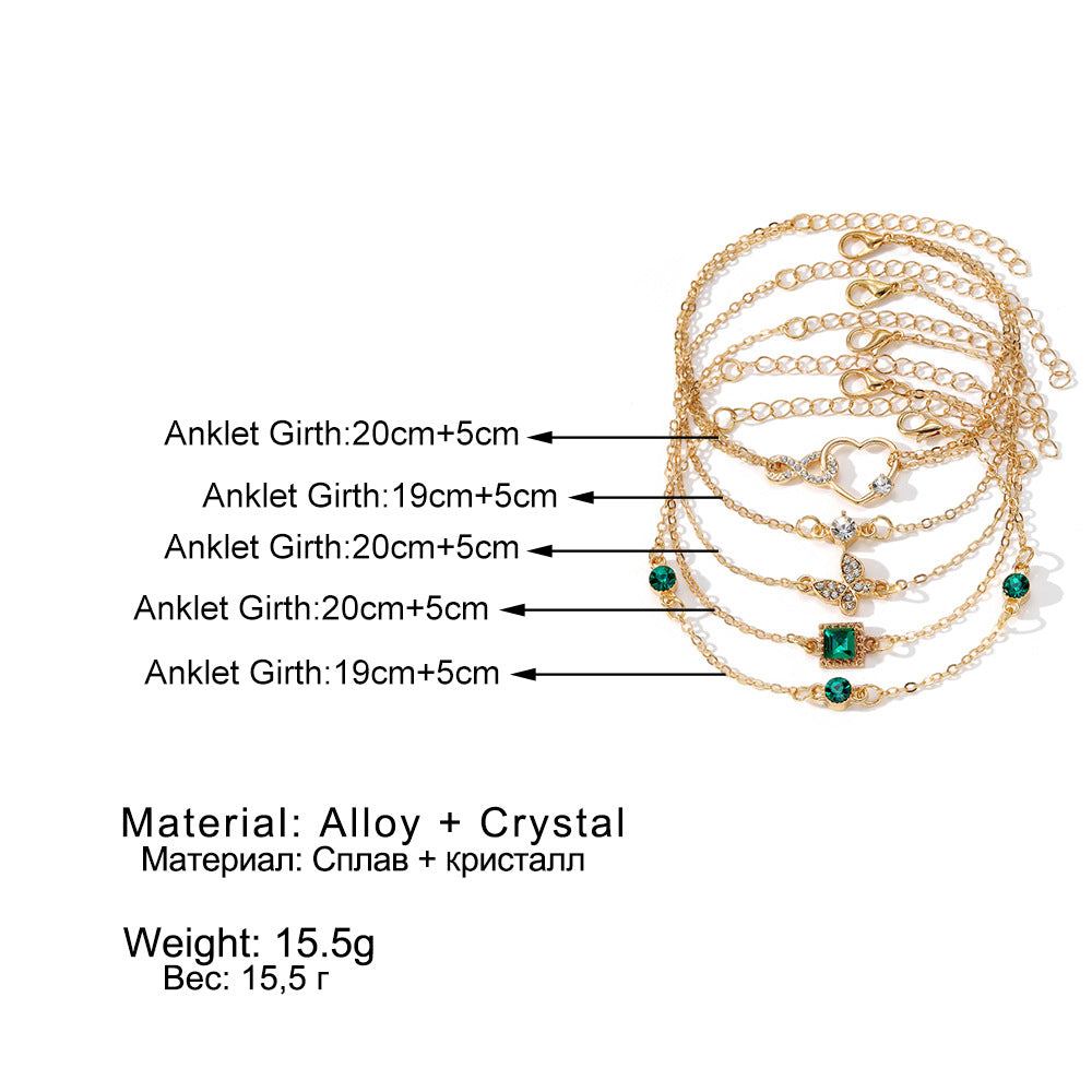 (Stainless)Set of 4-5 bracelets (10 different designs)