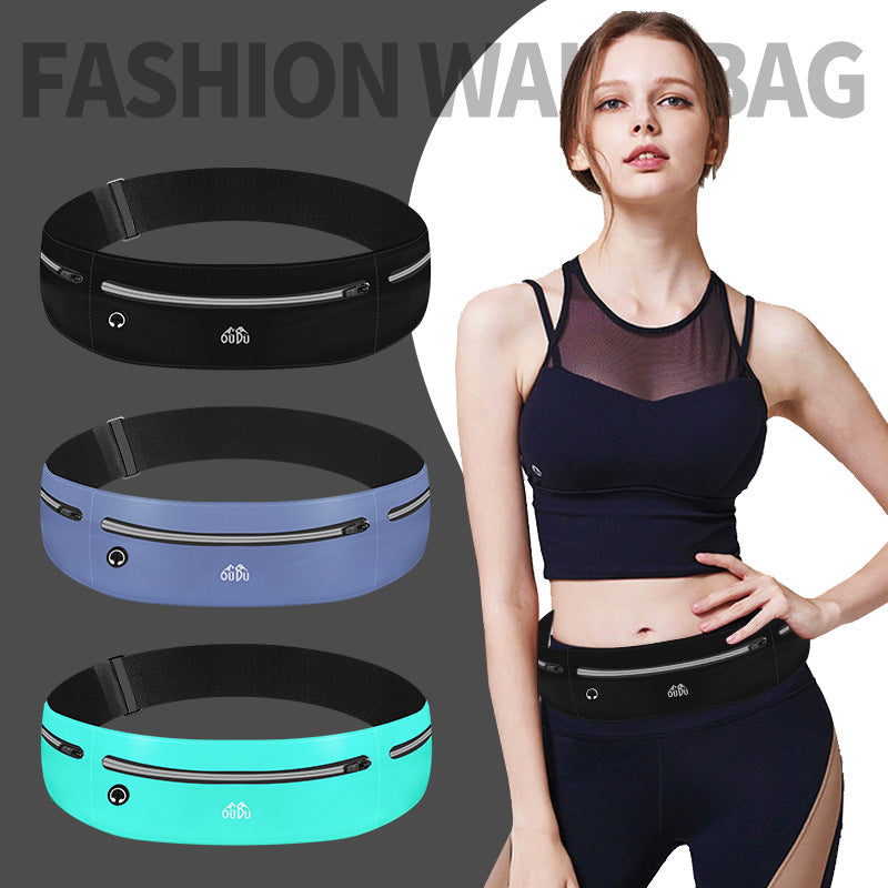 Hybrid Runner's Waist Pack: Spacious & Secure for Active Lifestyles