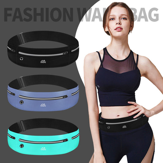 Hybrid Runner's Waist Pack: Spacious & Secure for Active Lifestyles