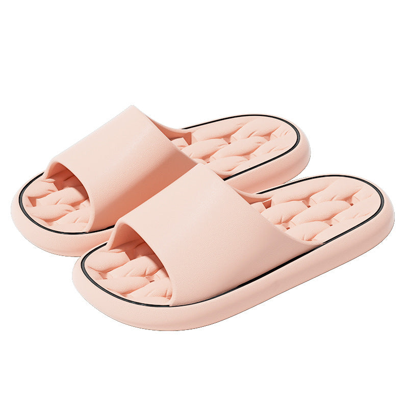 Cloud Slippers for Women and Men, Pillow House Slippers Shower Shoes Indoor Slides Bathroom Sandals, Ultimate Comfort, Lightweight, Thick Sole, Non-Slip, Easy to Clean