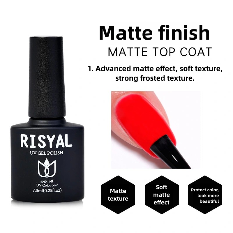 15ml Removable Base Gel & Leveling Gel & Tempered/Matte Top Gel, Top Coat, Base Coat