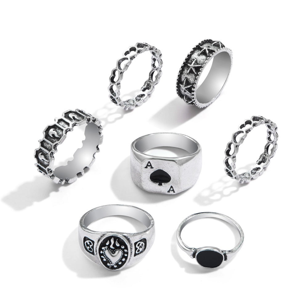 (Stainless)Set of Rings (4-7 rings in a set)