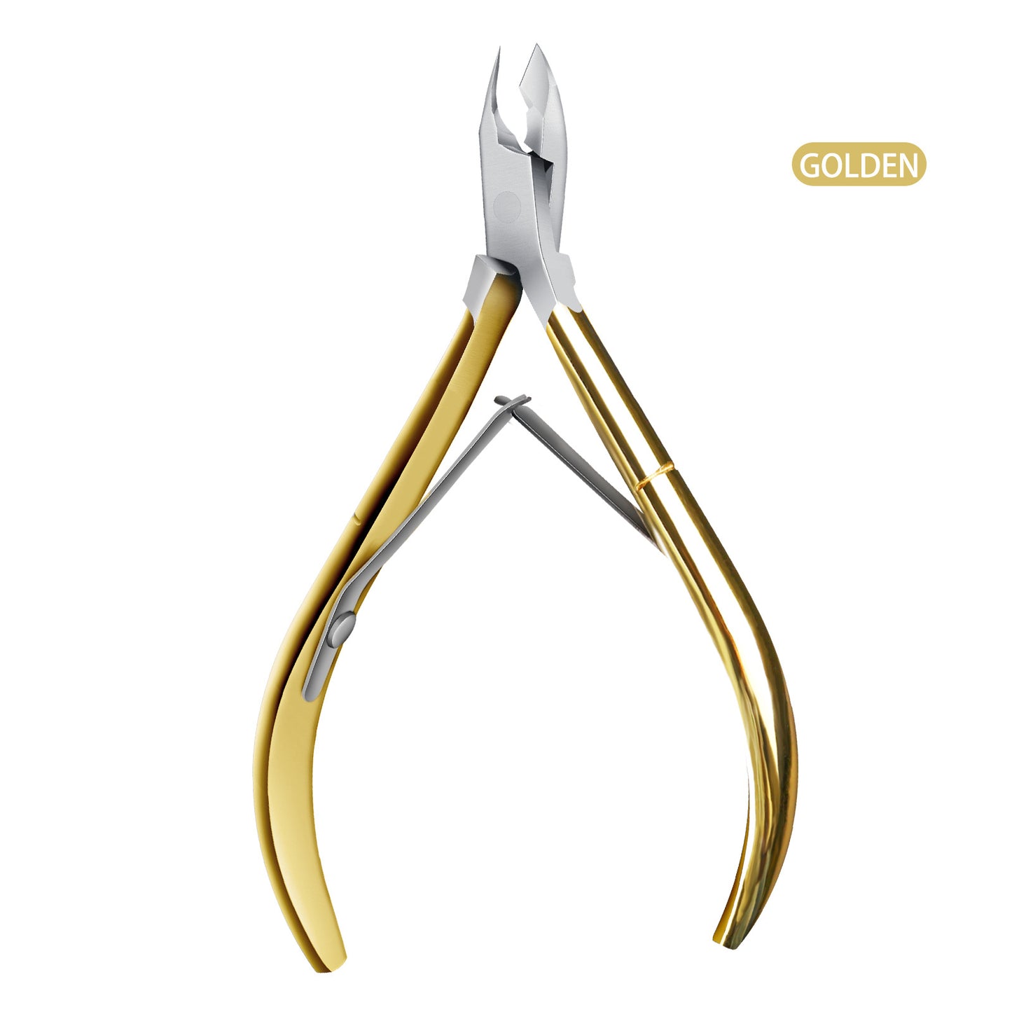 Professional Cuticle Cutter Stainless Steel Cuticle Nippers with Sharp Blades and Double Spring Cuticle Clippers - Nail Cuticle Trimmer Tool for Manicure & Pedicure Beauty at Home/Spa/Saloon