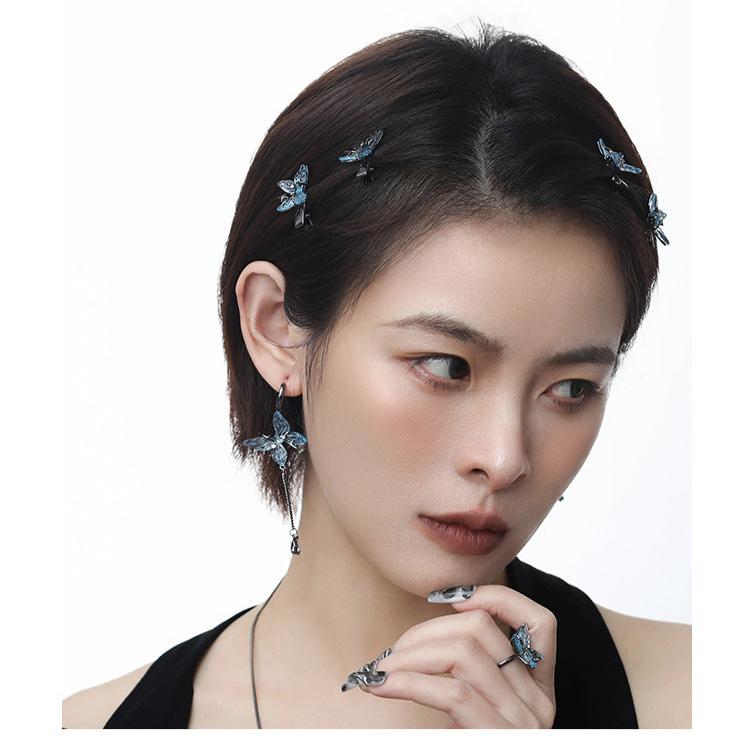 Blue butterfly series