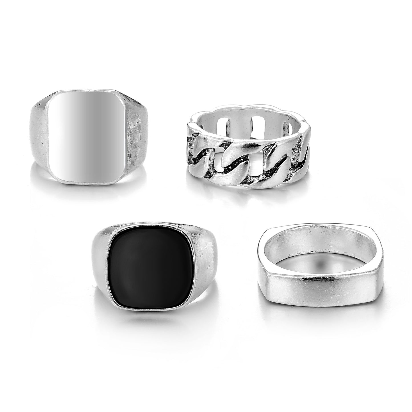 (Stainless)Set of Rings (4-7 rings in a set)