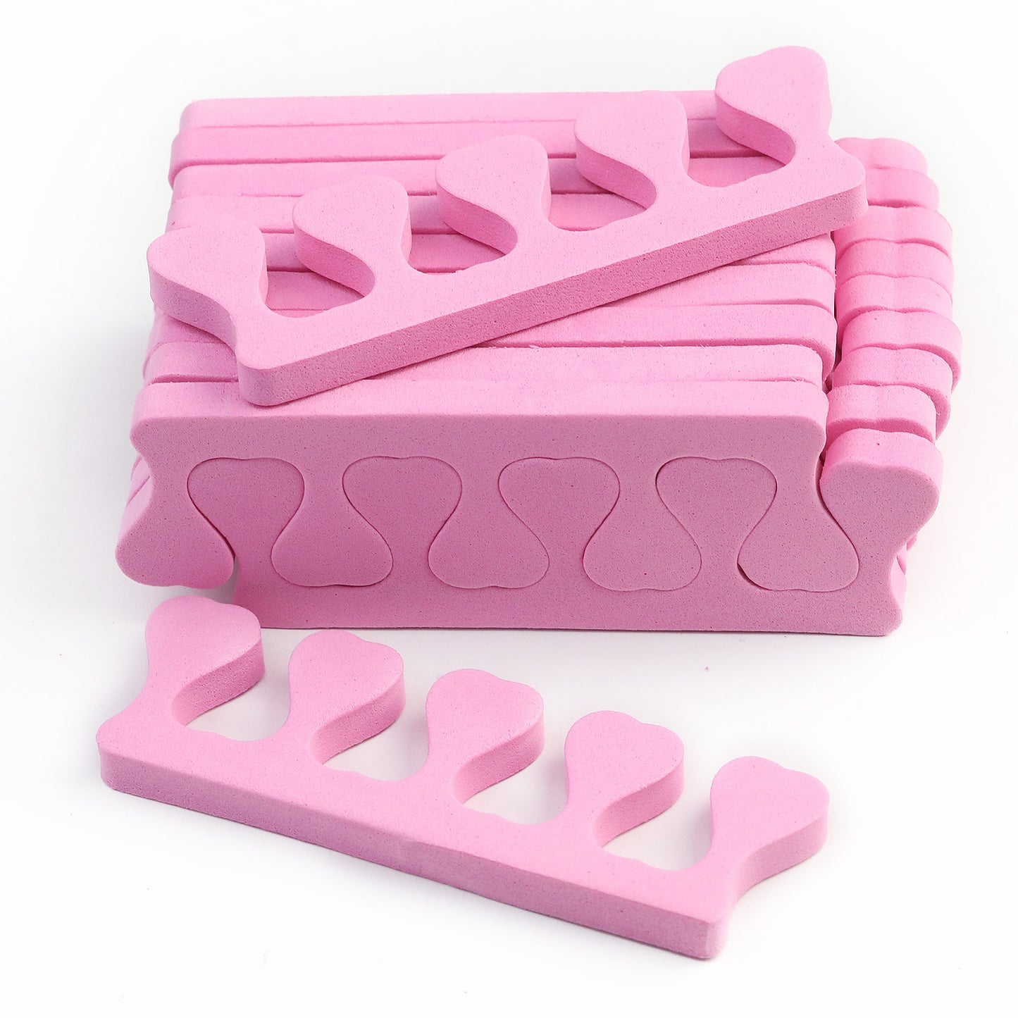 20pcs Soft Foam Sponge Toe Separators Finger Dividers Soft Sponge Finger Divider Spacer Nail Art Manicure Pedicure Tools