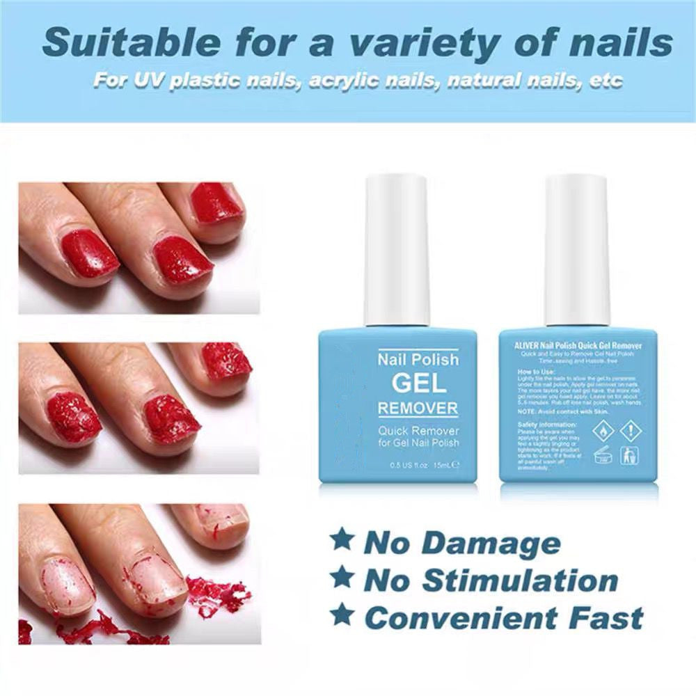 Gel Nail Polish Remover - Easy and Quick Gel Polish Remover