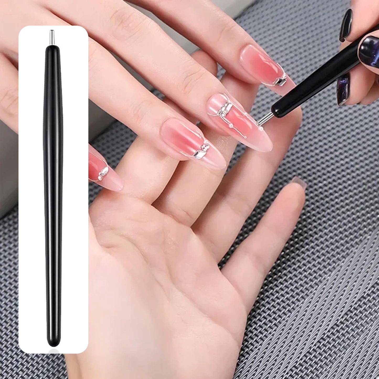 Nail Steel Ball Magnetic Force Pen