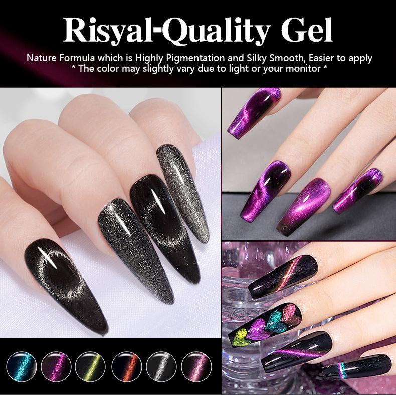 Cat Eye Gel Nail Polish Set 12 Colors